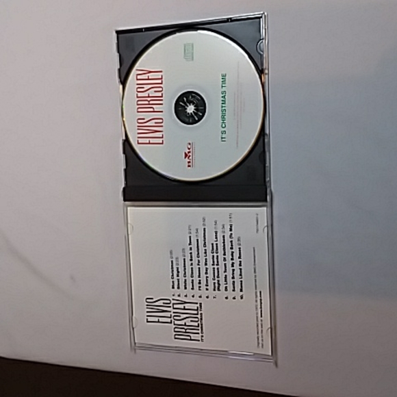 Vintage 1995 Elvis Presley It's Christmas Time cd - Picture 2 of 5